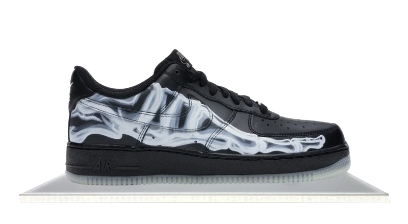 Air Force 1 Low Black Skeleton Halloween (2019)