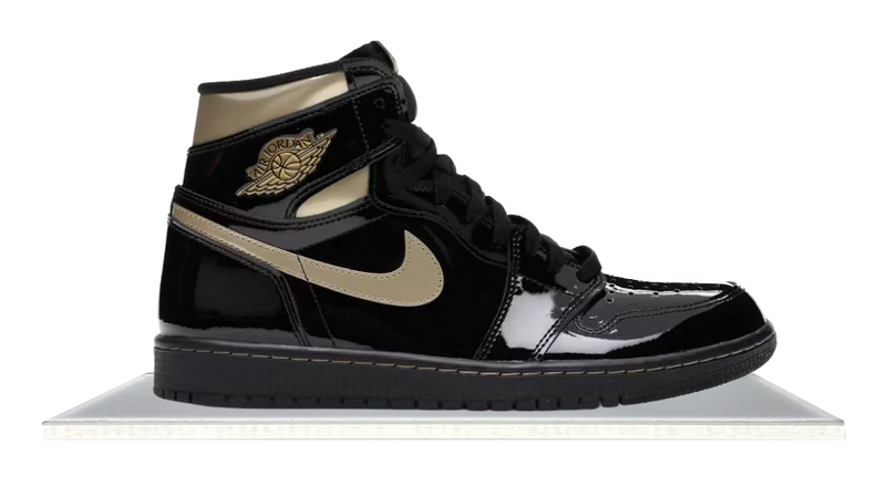 Air Jordan 1 Retro High Black Metallic Gold (2020)