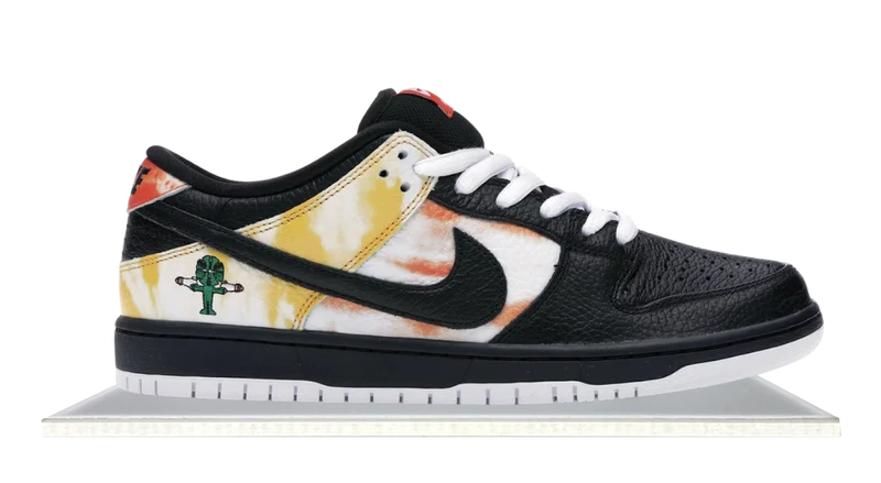 SB Dunk Low Raygun Tie-Dye Black