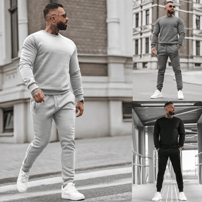 Träningsoverall byxor och Sweatshirt