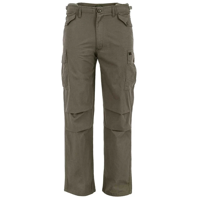 Highlander M65 Ripstop Combat Trousers Ranger Green