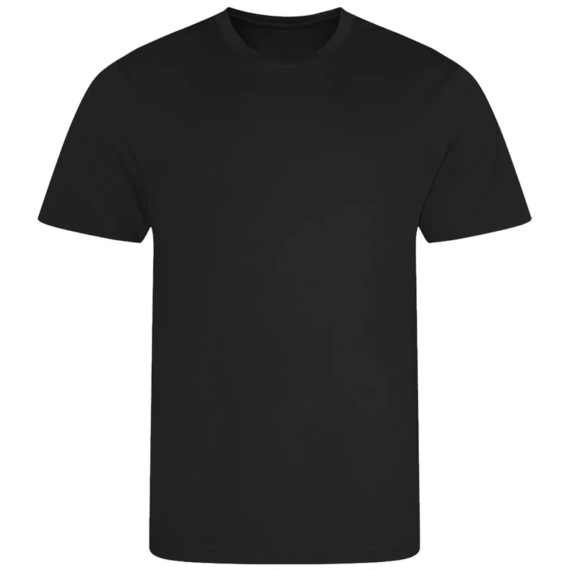 Lightweight Wicking T-Shirt Jet Black