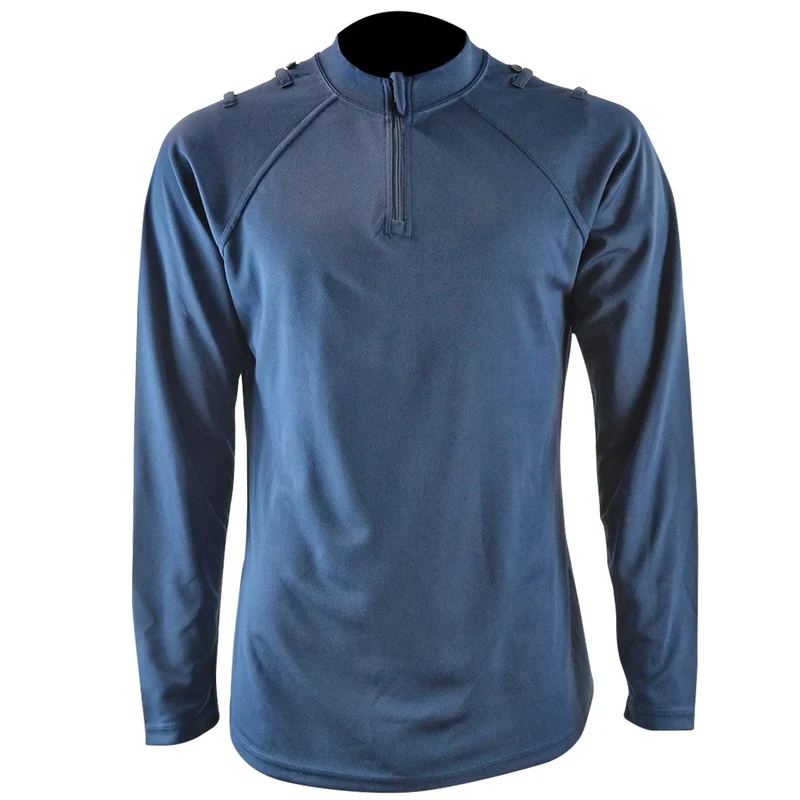 PCSO Long Sleeve T-Shirt with Loop Rank Blue - Grade 1