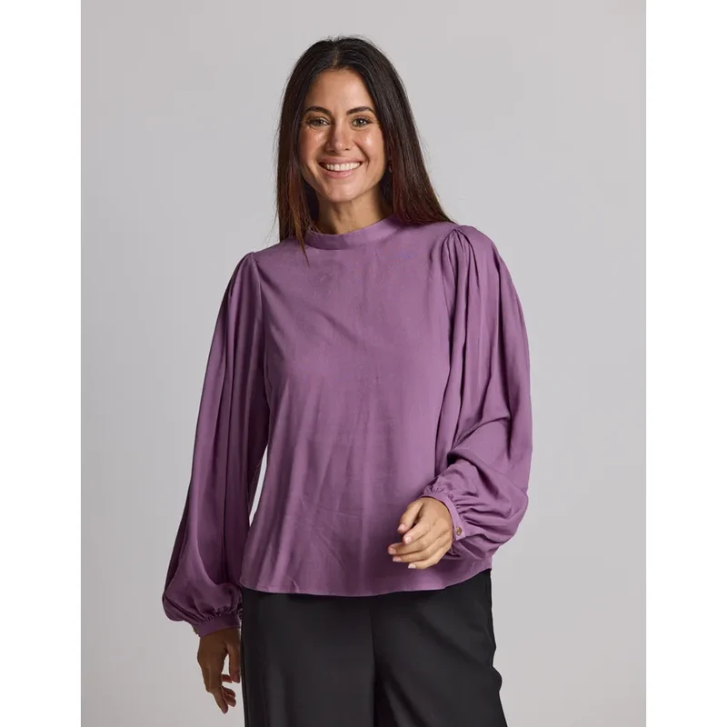 Bowery blouse Grape