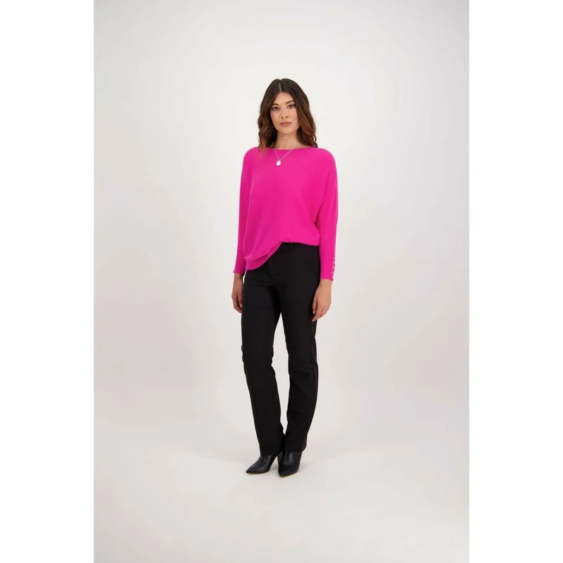 Straight leg full length pant