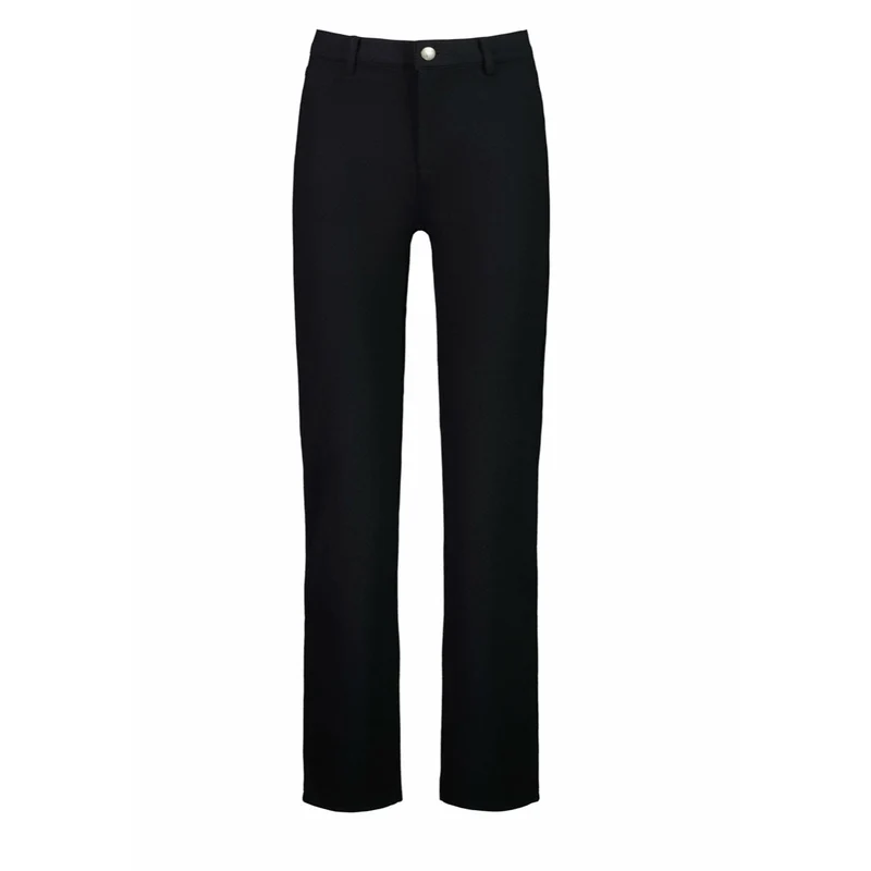 Slim Leg Full Length Prnted Ponti with Fly