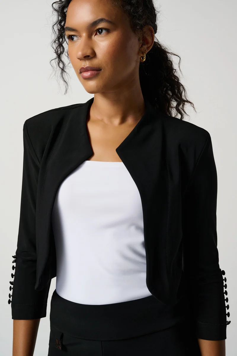 Joseph Ribkoff Classic Bolero 213707 - Black