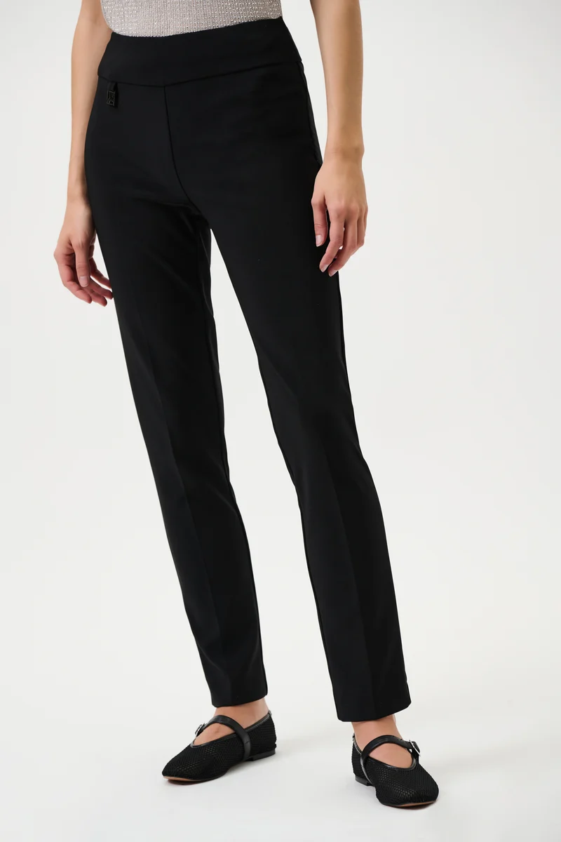 Joseph Ribkoff Essential Classic Tailored Slim Pant Black - 144092