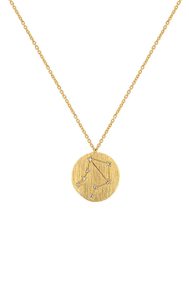 Zahar Libra Zodiac Necklace