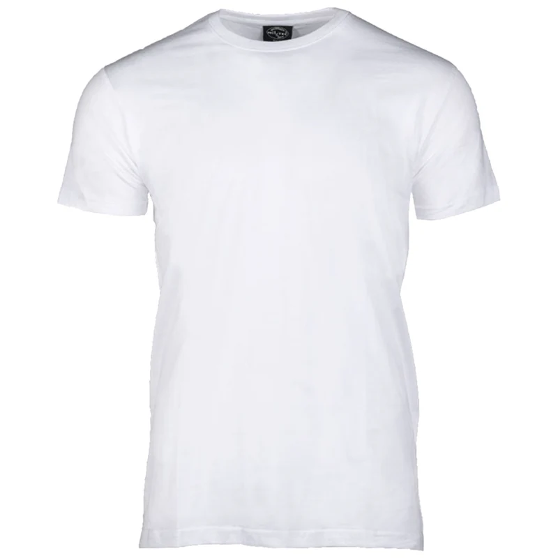 Mil-Tec US Style Cotton T-Shirt White