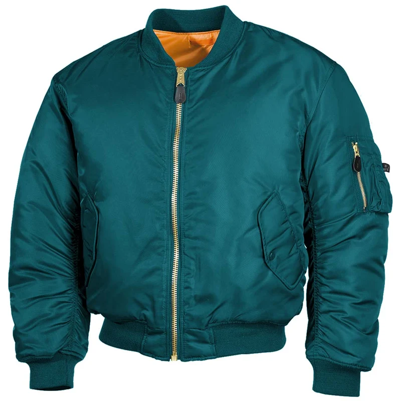 MFH US MA1 Bomber Flight Jacket Blue