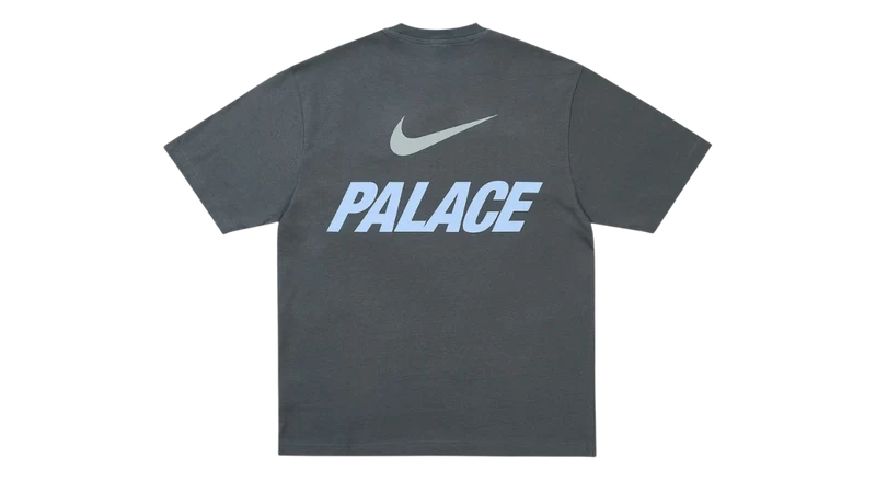 Palace x Nike Font Swoosh T-shirt Charcoal