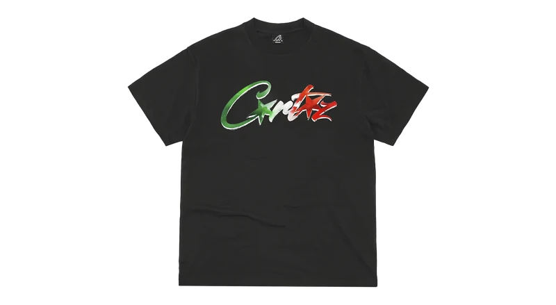 Corteiz Italy Tee Black