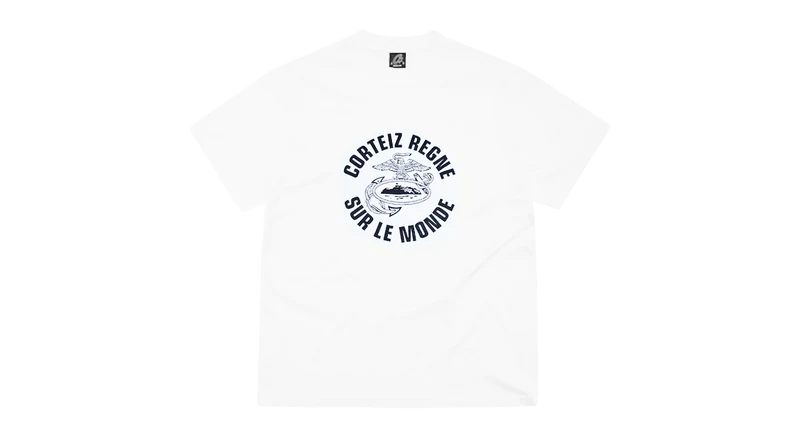 Corteiz Regne Sur Le Monde White Tee