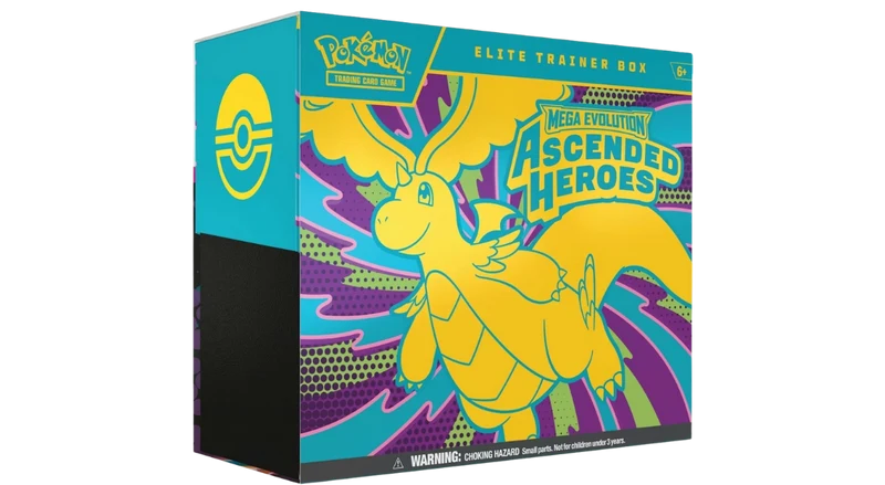 2026 Pokemon Mega Evolution Ascended Heroes Elite Trainer Box