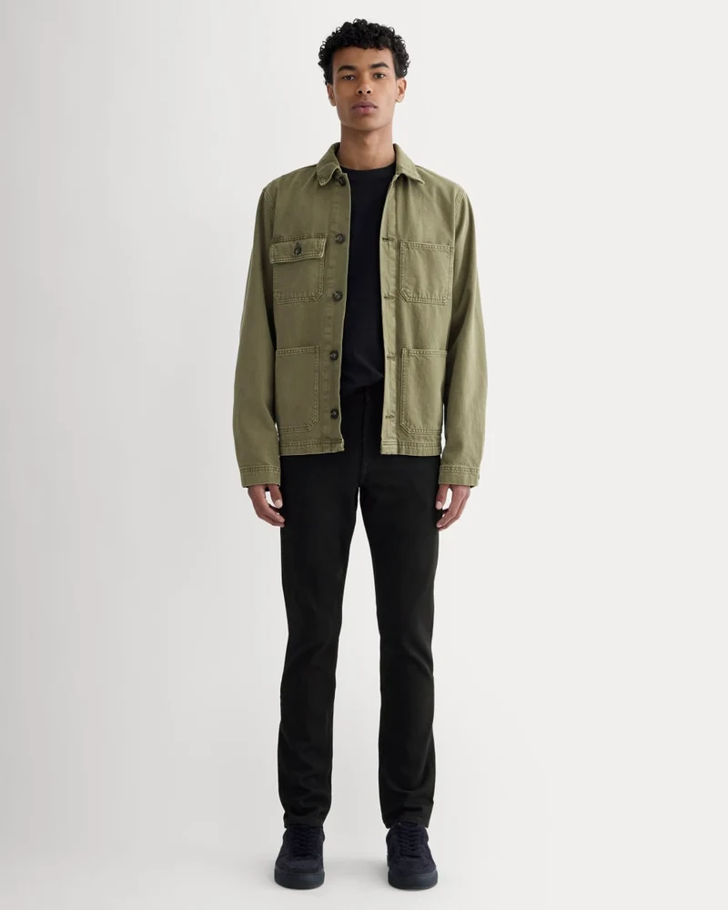 The Slim 4-Way Stretch Organic Jean | Uniform | Black