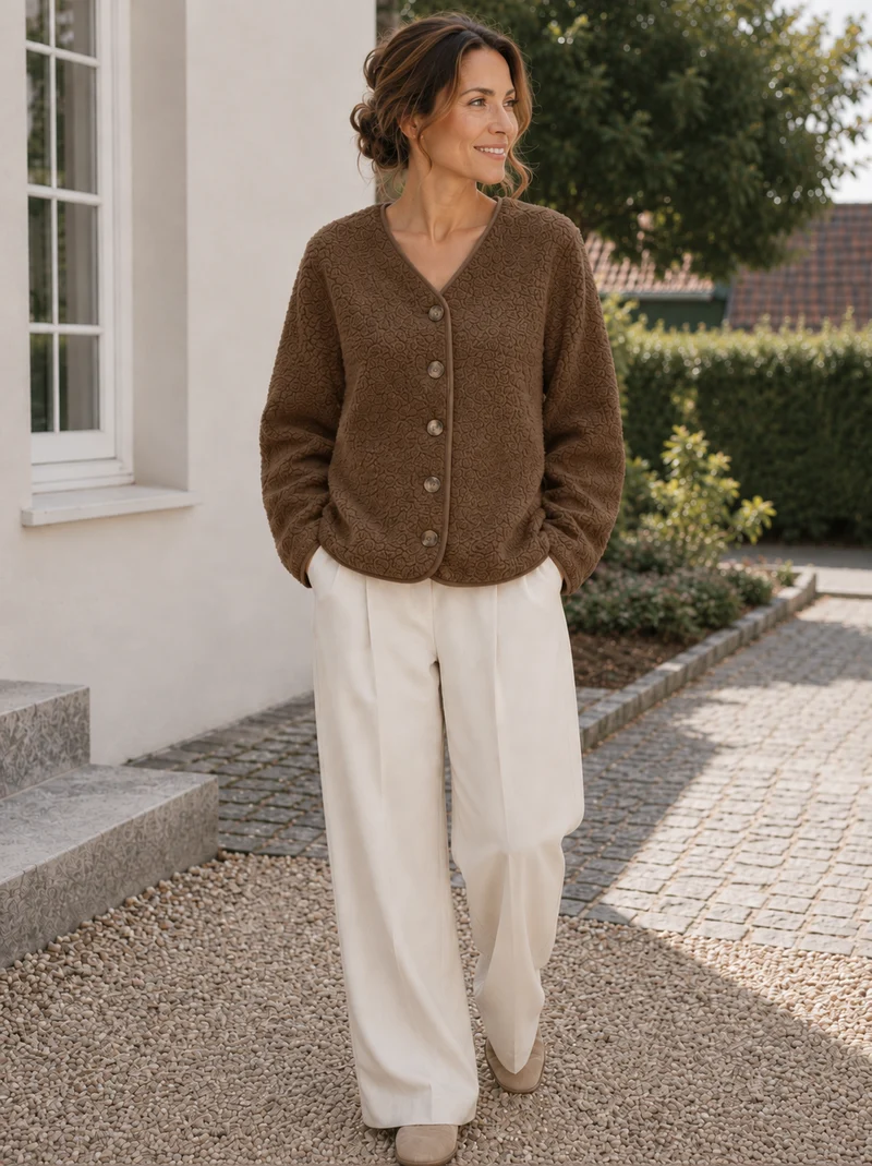 Jacka Fleece brown