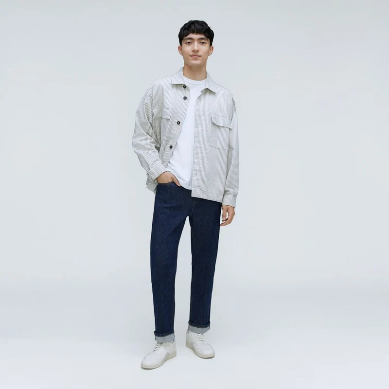 The Selvedge Straight Fit Jean | Indigo Rinse