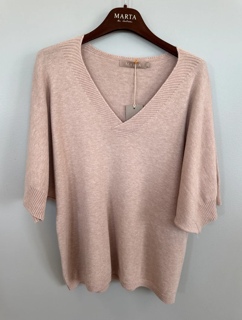 Blus MdcInaya - Camello Melange