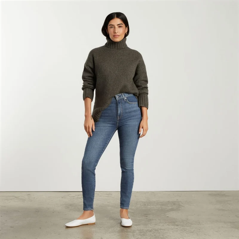 The Way-High® Skinny Jean | Authentic Blue | 28 3/4" Inseam