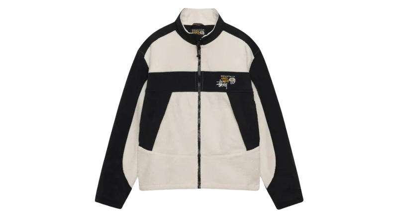 Stussy x Mountain Hardwear Fleece White