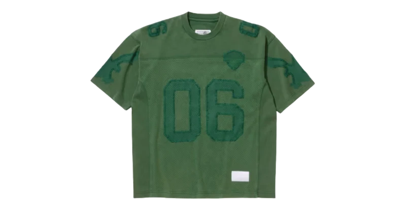 Supreme MM6 Maison Margiela Cotton Football Jersey Green