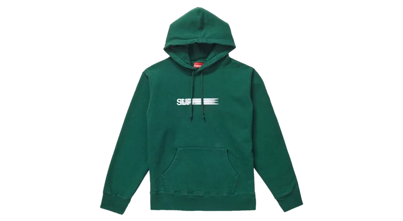 Supreme Motion Logo Hoodie Green (SS20)