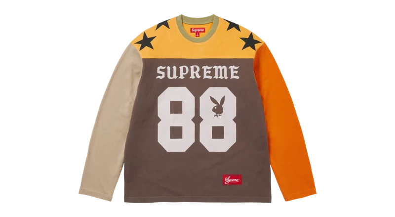 Supreme Playboy L/S Football Top Camo