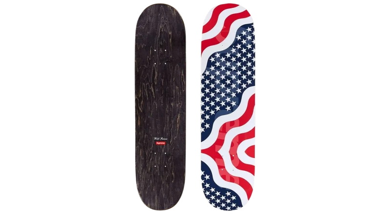 Supreme Flag Skateboard