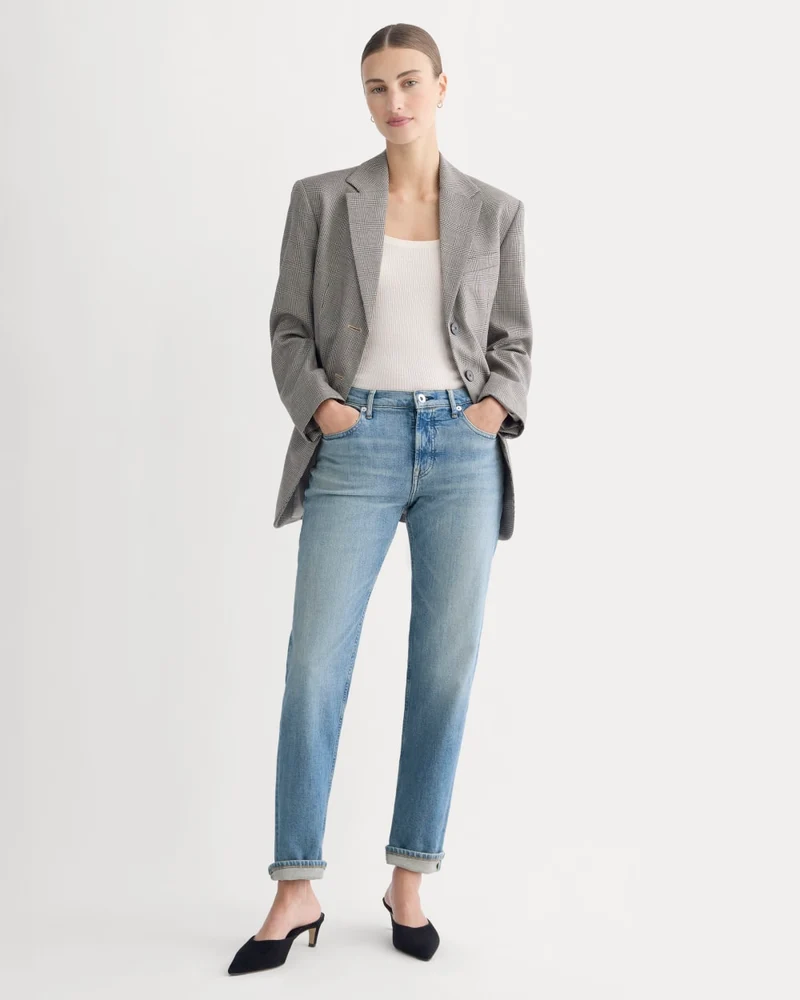 Selvedge Straight Jean | Longbay