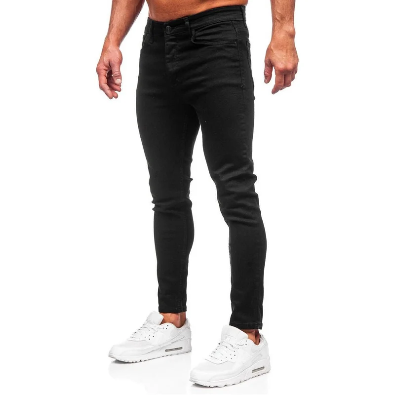 Svarta slim fit jeans - Herrjeans