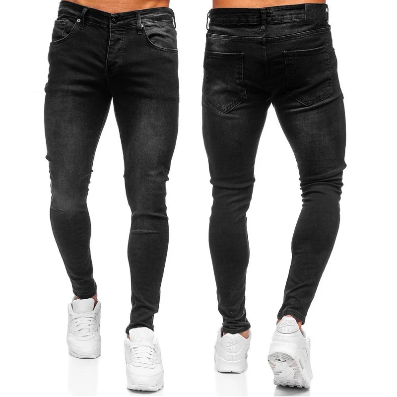 Jeans Herr - Svarta Skinny Fit Herrjeans