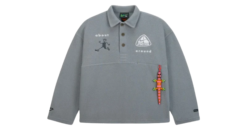 Nike ACG x CPFM L/S Polo Grey