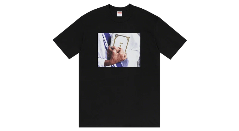Supreme Bible Tee Black