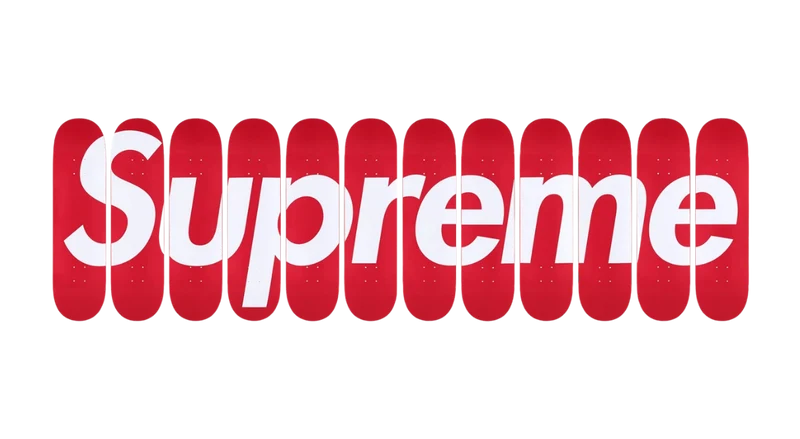 Supreme Box Logo Skateboards (Set of 12) (SS26)