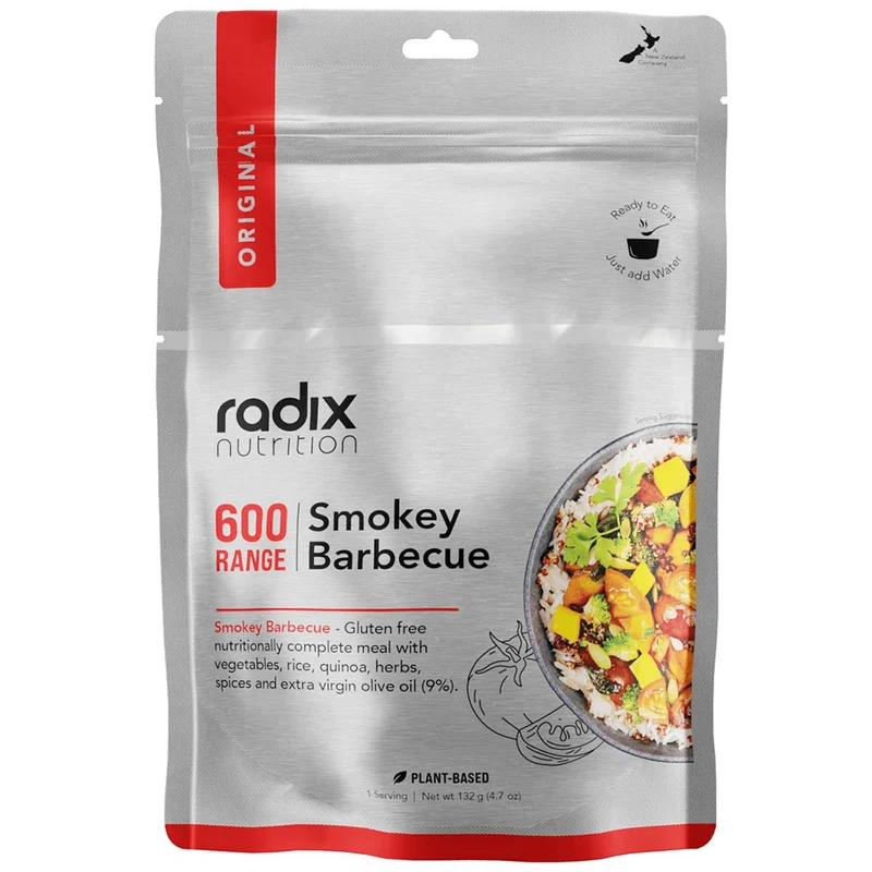 Radix Nutrition Freeze-Dried Meal Smokey Barbeque 600kcal / 800kcal