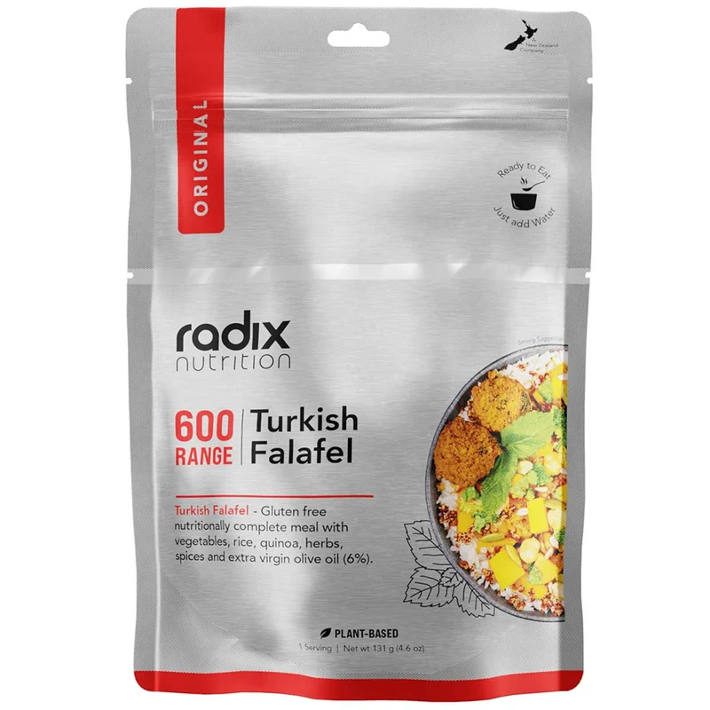 Radix Nutrition Freeze-Dried Meal Turkish Falafel 600kcal / 800kcal