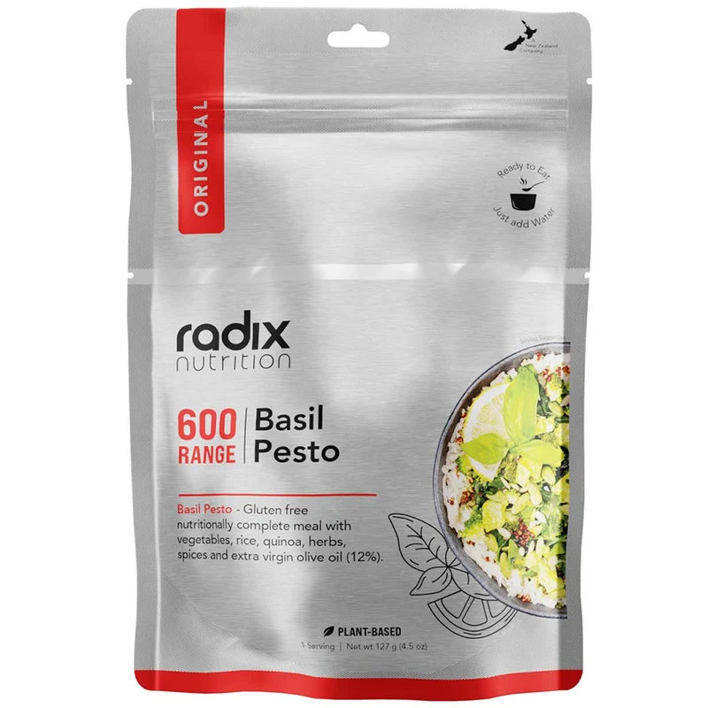 Radix Nutrition Freeze-Dried Meal Basil Pesto 600kcal / 800kcal