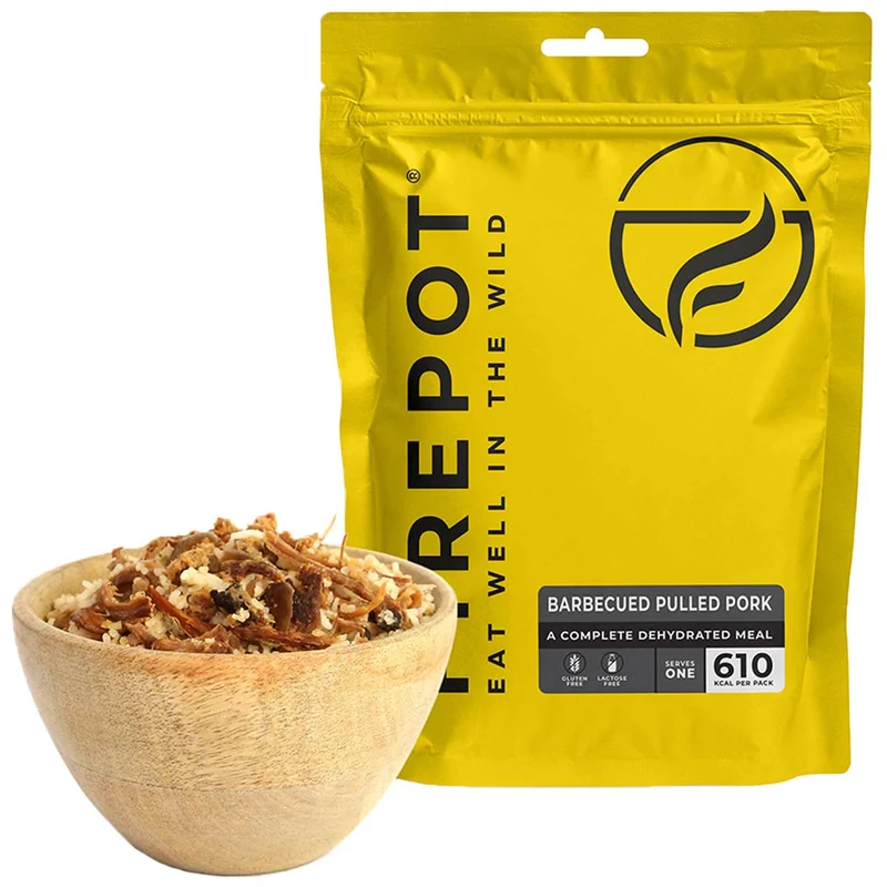 Firepot Dehydrated Meal Barbecued Pulled Pork 610kcal / 925kcal
