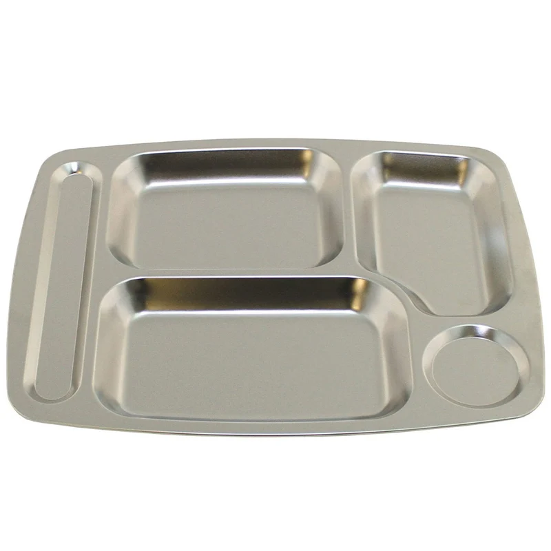 MFH Stainless Steel Canteen Food Tray
