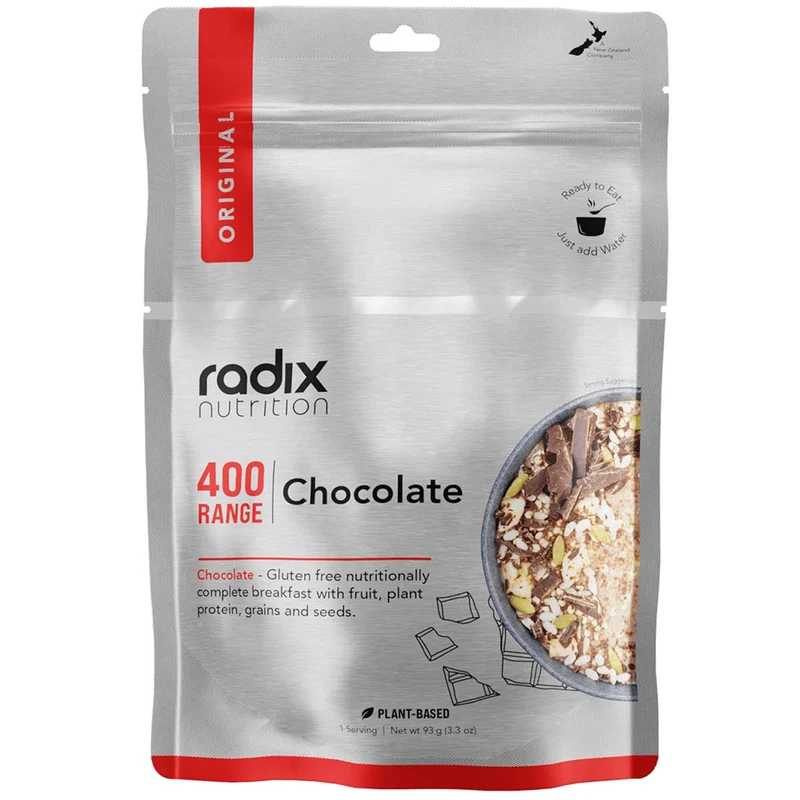 Radix Nutrition Freeze-Dried Meal Chocolate Breakfast 400kcal / 800kcal
