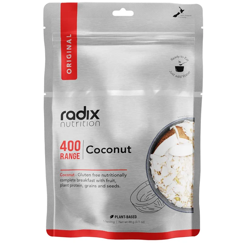 Radix Nutrition Freeze-Dried Meal Coconut Breakfast 400kcal / 800kcal