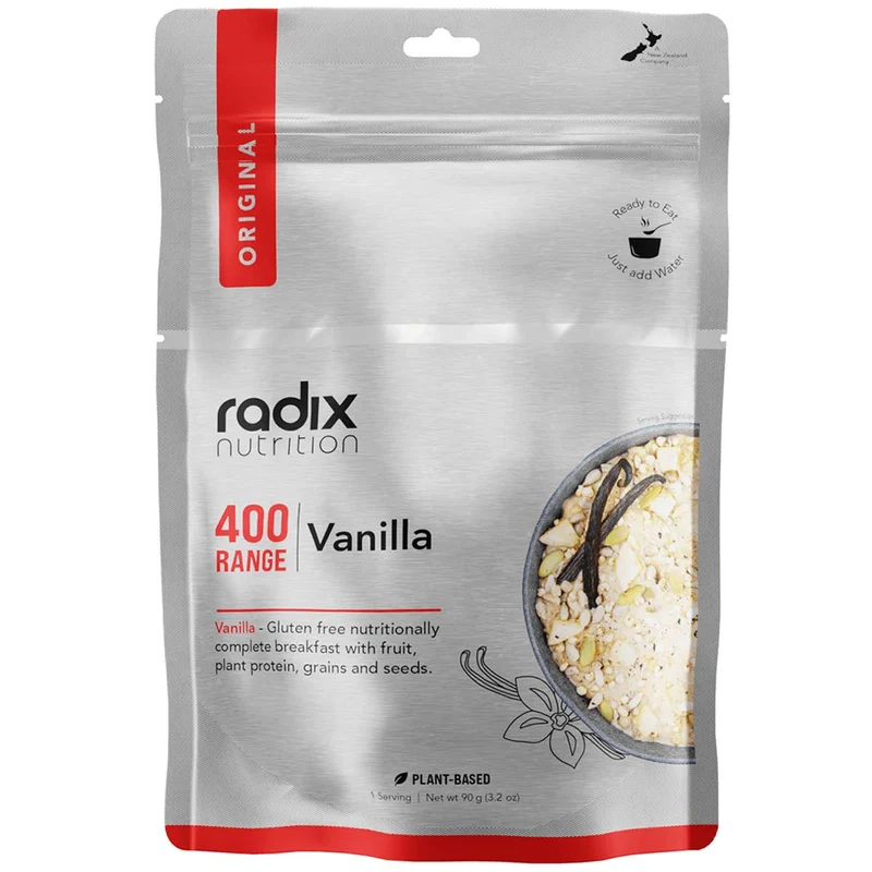 Radix Nutrition Freeze-Dried Meal Vanilla Breakfast 400kcal / 800kcal