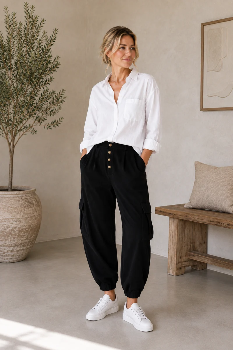 Byxor Amalfi - Black