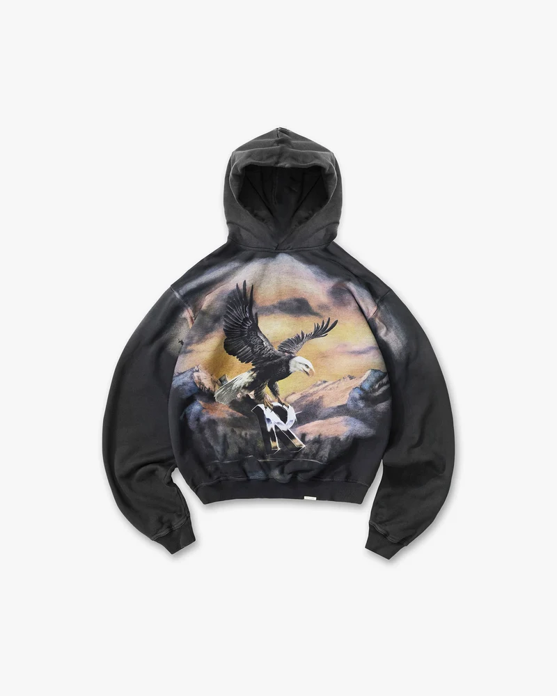 Chrome Flight Hoodie - Stained Black