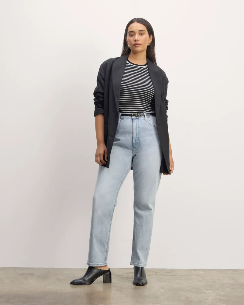 The Cheeky Hourglass Jean | Light Sky | 26.5" Inseam