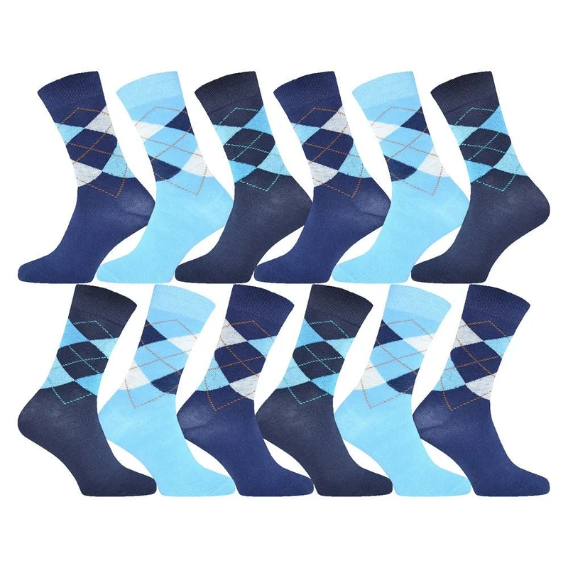 12-pack Herrstrumpor - Finstrumpor