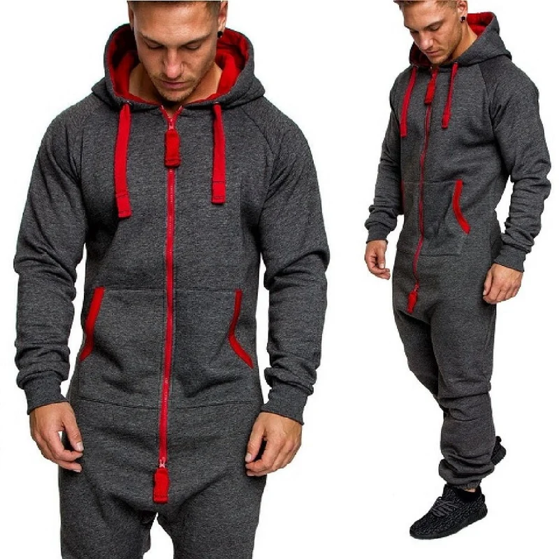 Onesies med huva - 3 olika färgval - Jumpsuits
