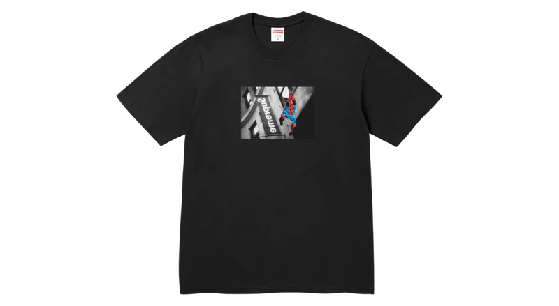 Supreme Spider-Man Tee Black