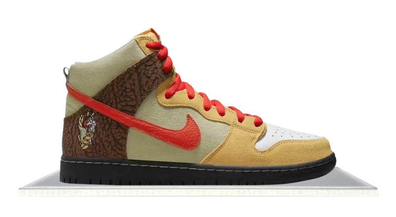 SB Dunk High Color Skates 'Kebab and Destroy'